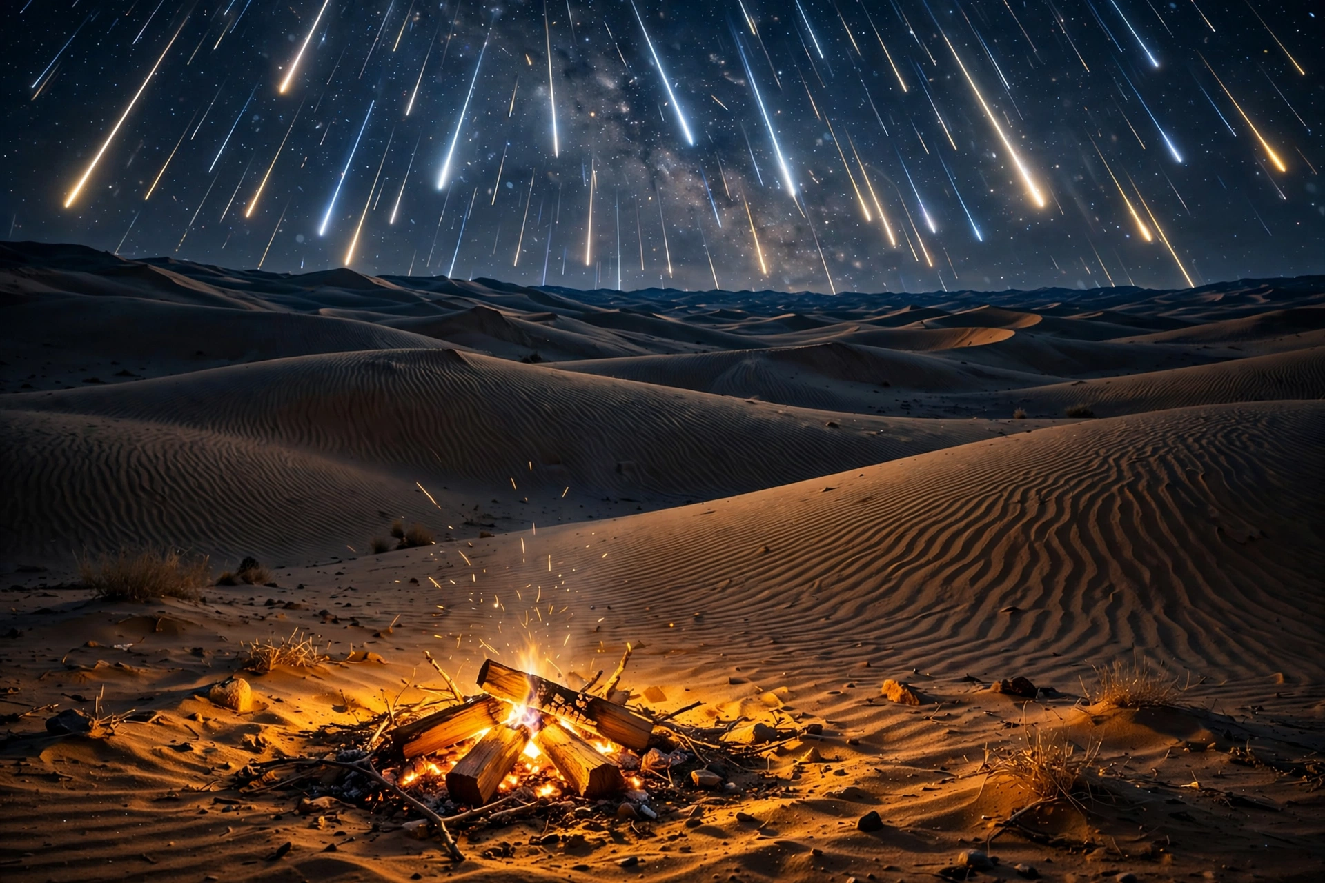 Starfall Over Dunes