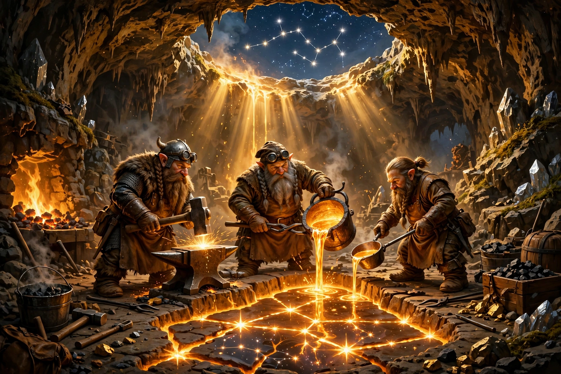 Starlit Dwarven Forge