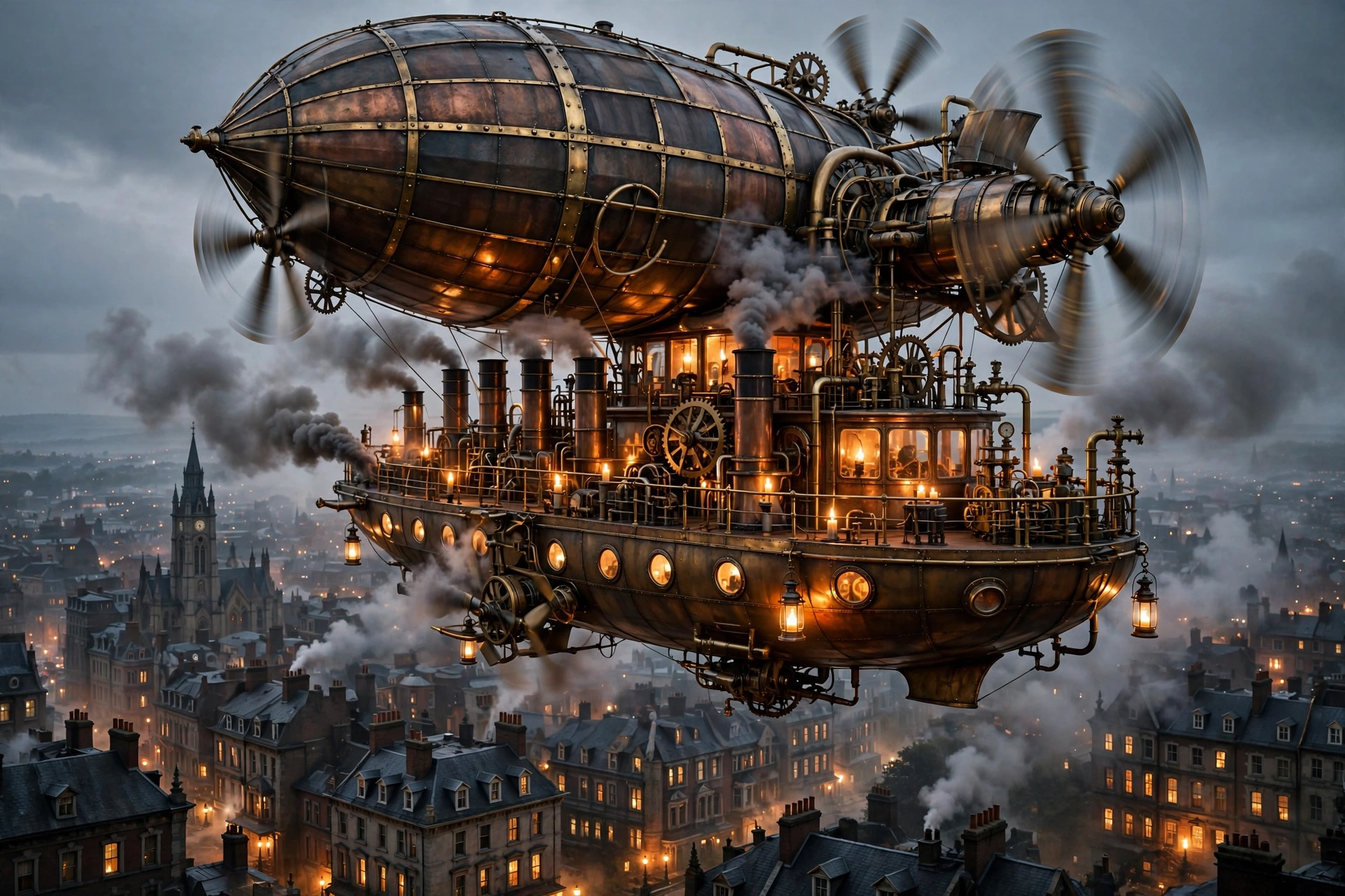 Steampunk Airship