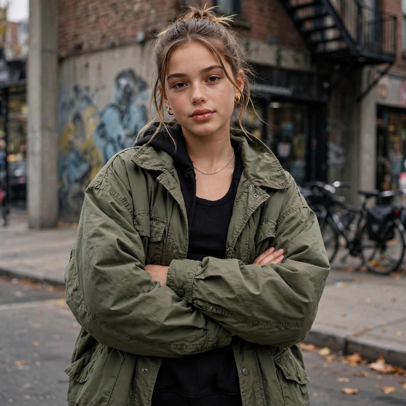 Street Style Teen Girl