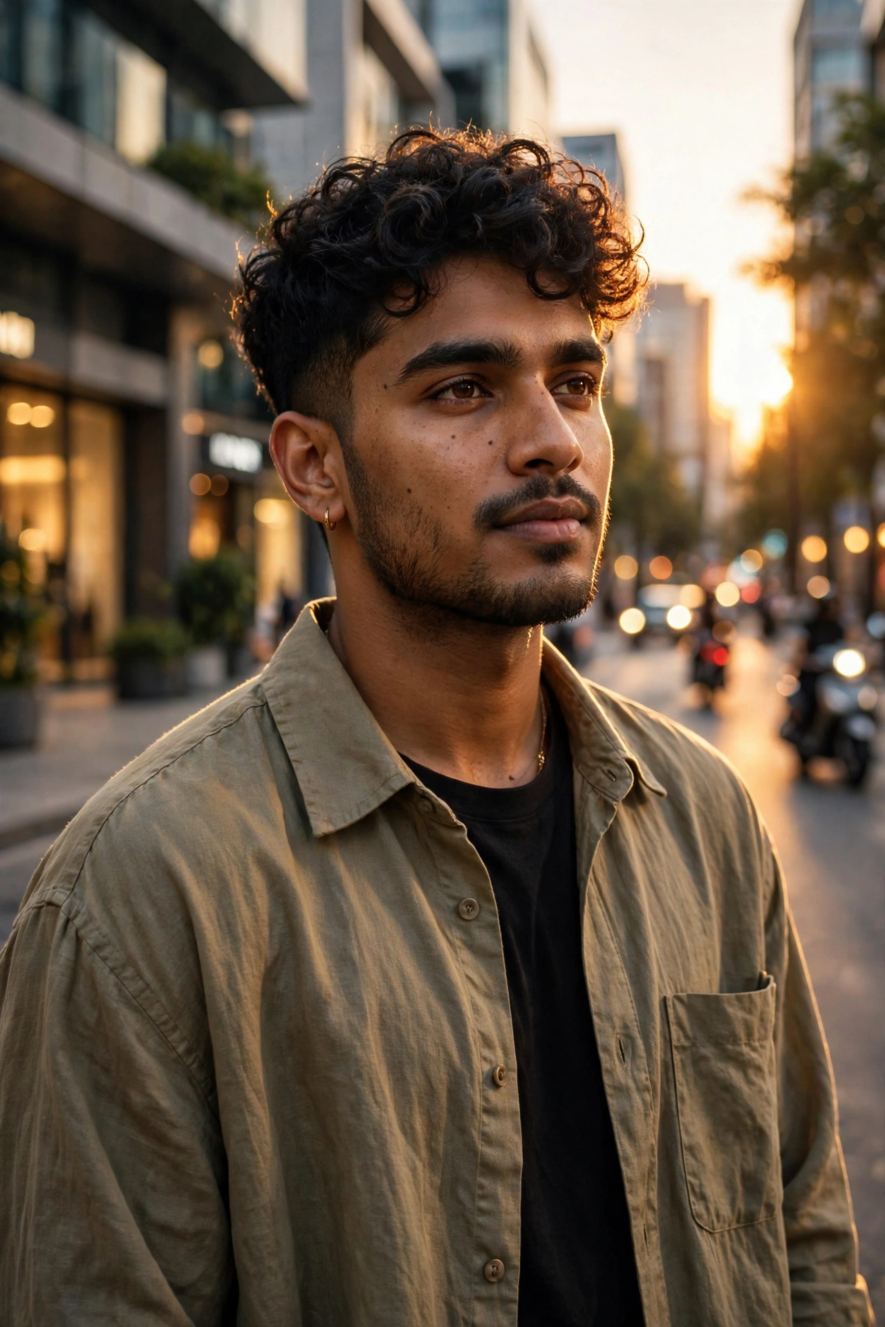 Stylish Street Portrait