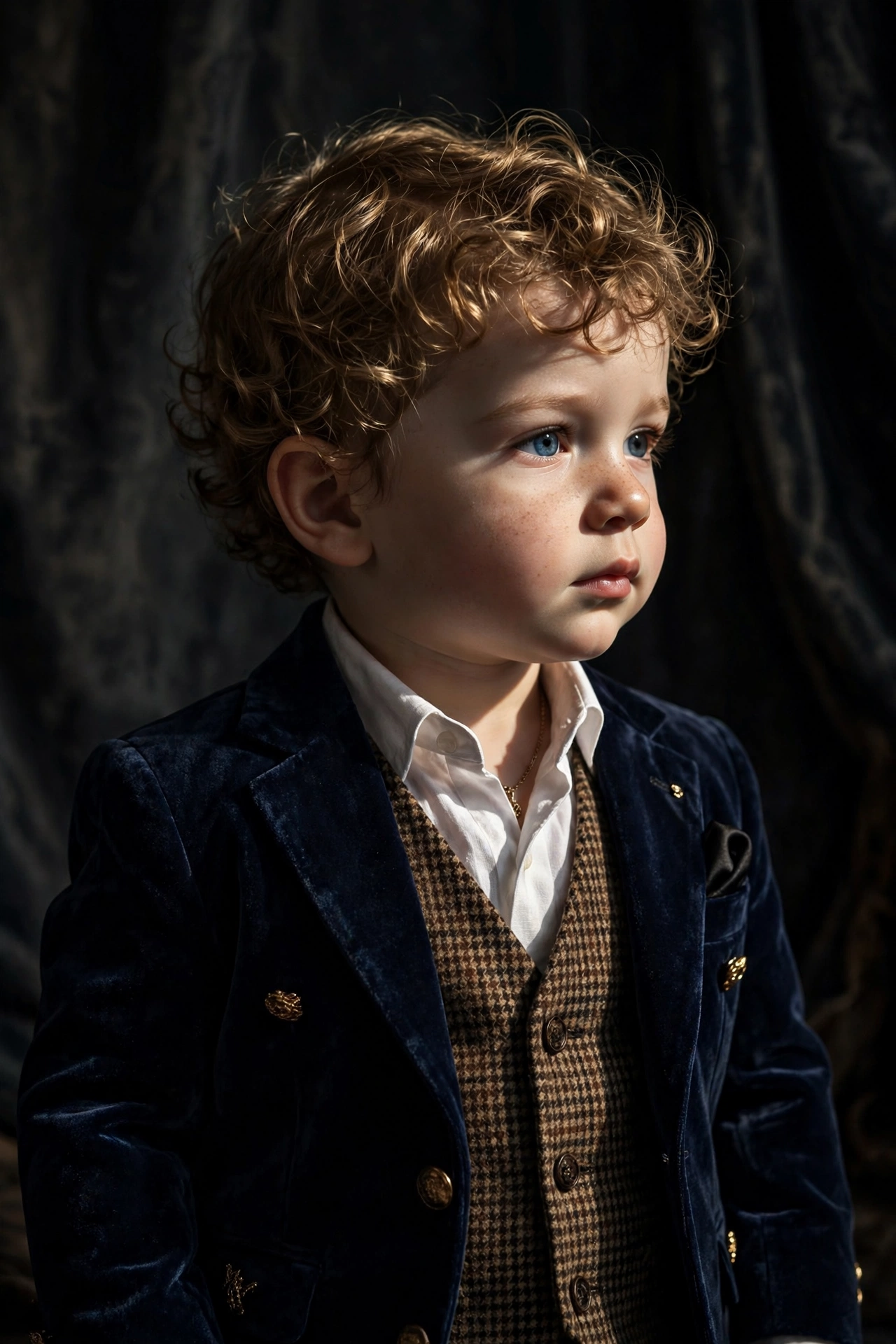 Stylish Toddler Fashion Poster Prompt
