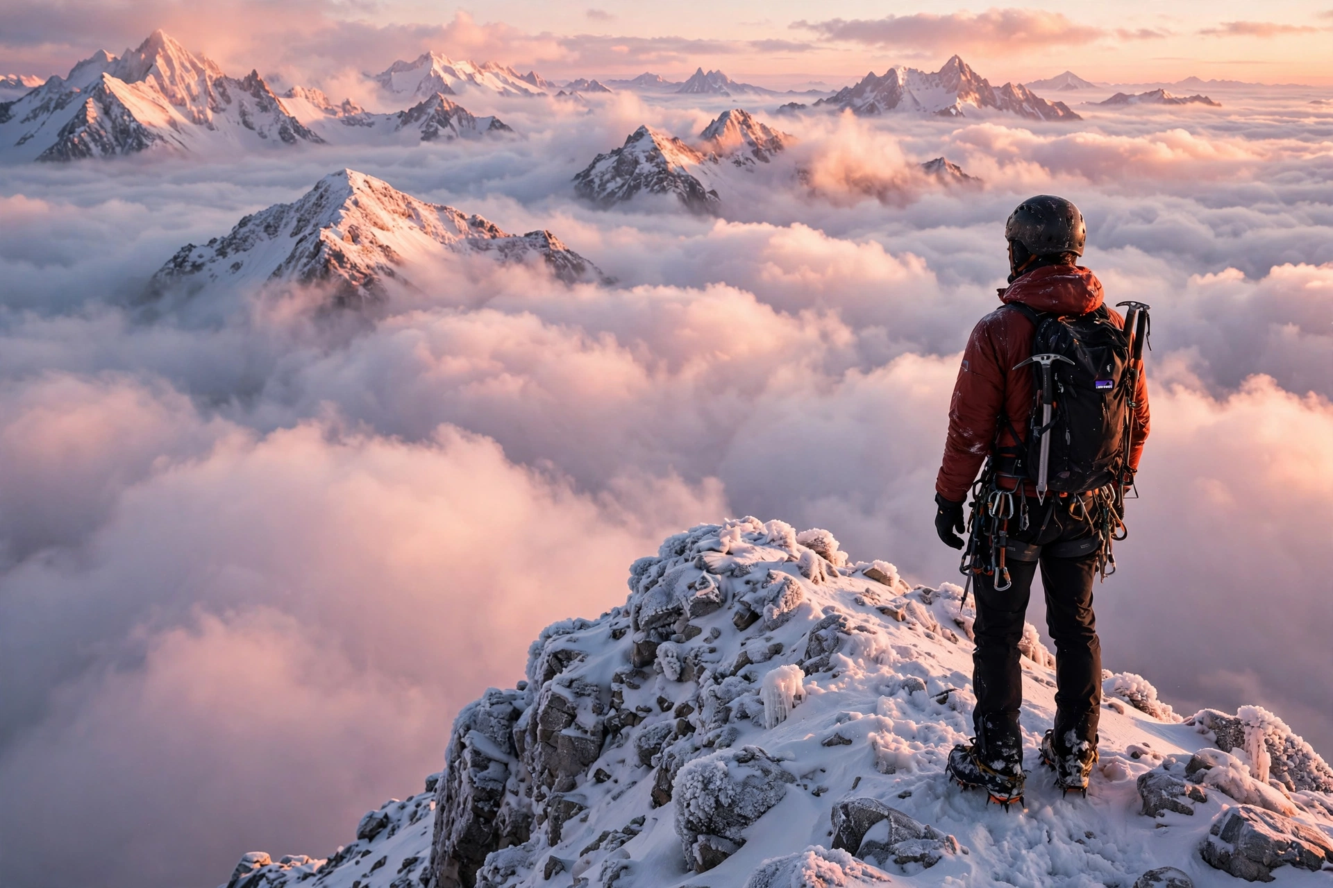 Summit Above Clouds