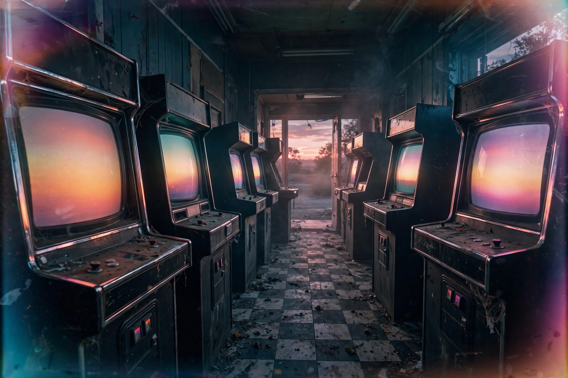 Sunbleached Arcade Ghosts