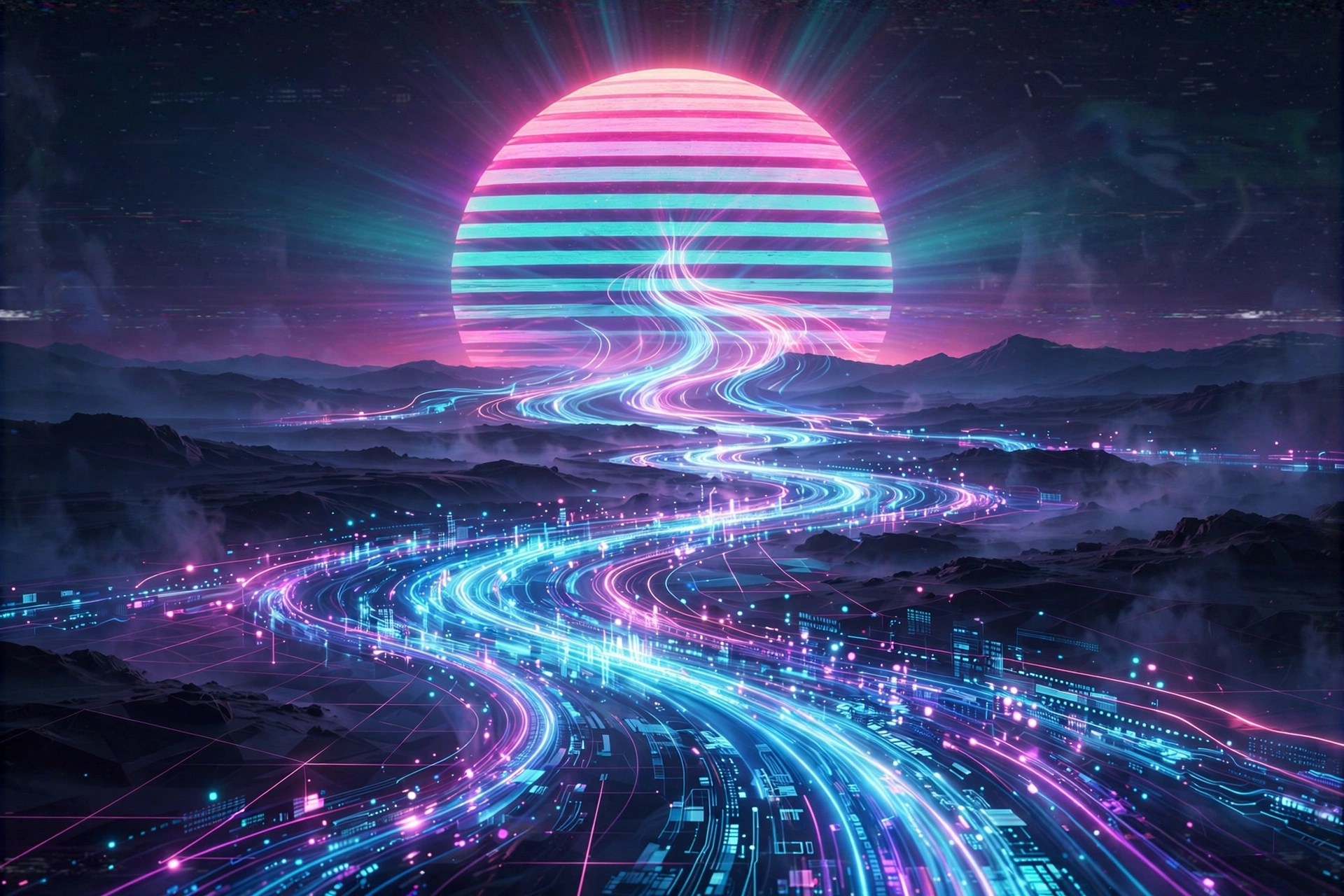 Sunset Data Stream