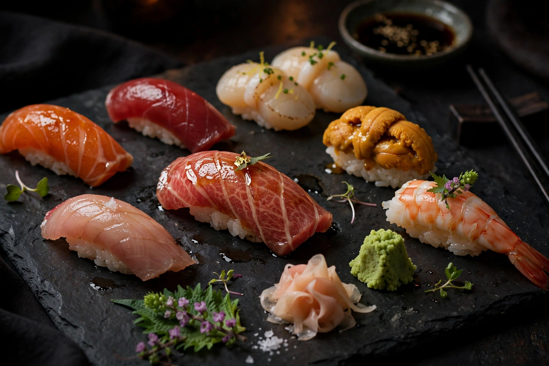 Sushi Omakase Spread