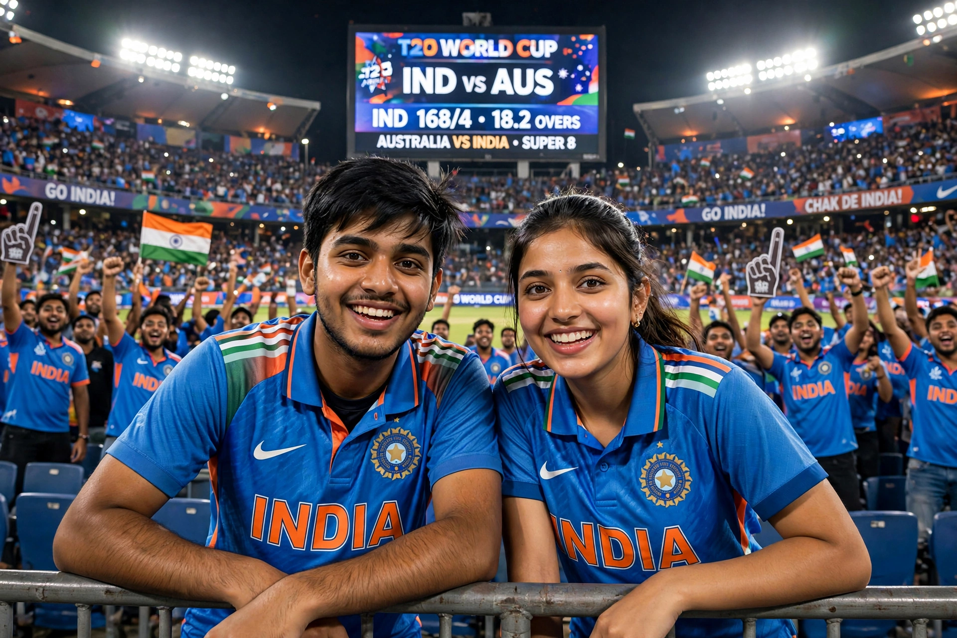T20 World Cup Couple Fans
