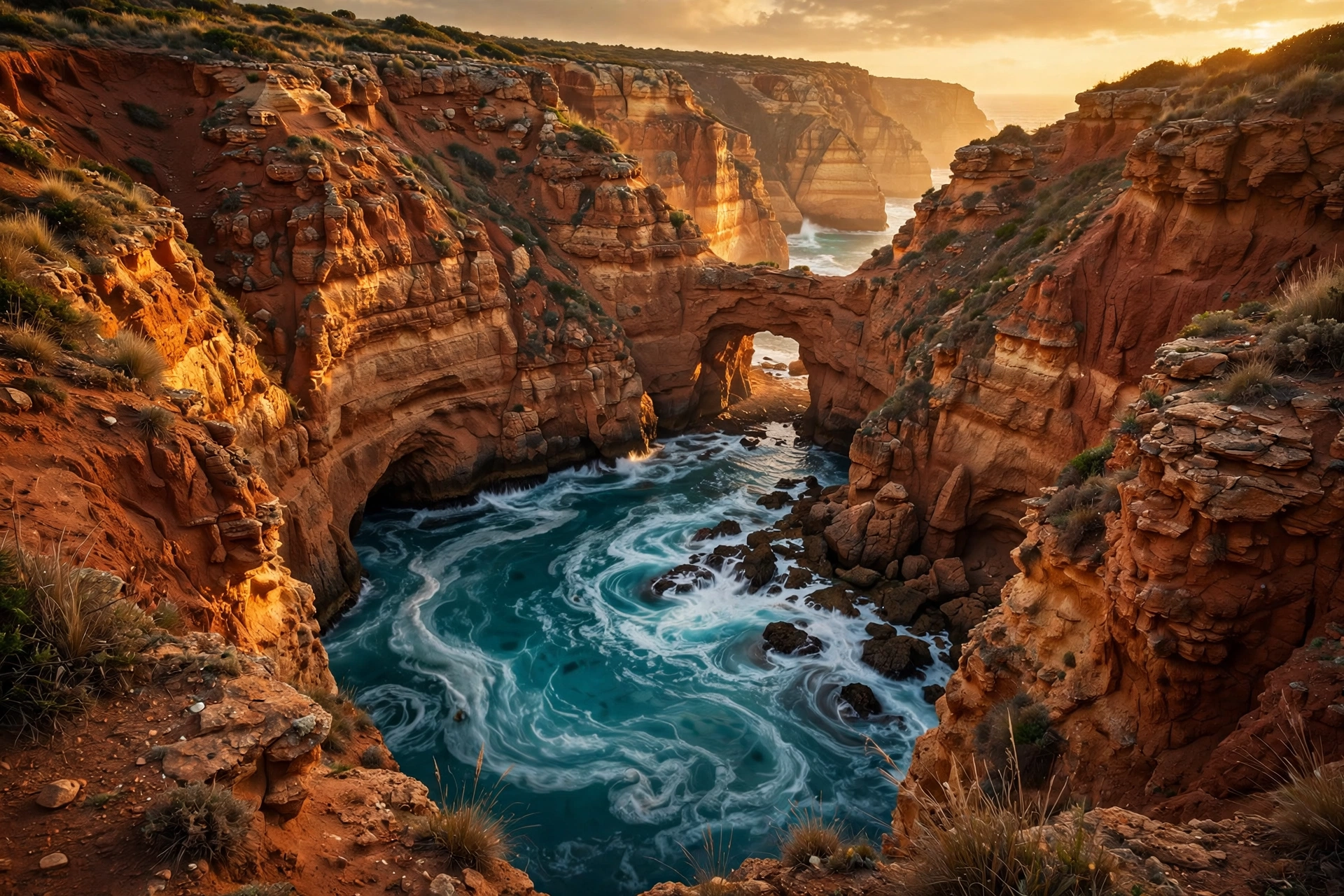 Terracotta Cliffs Coast