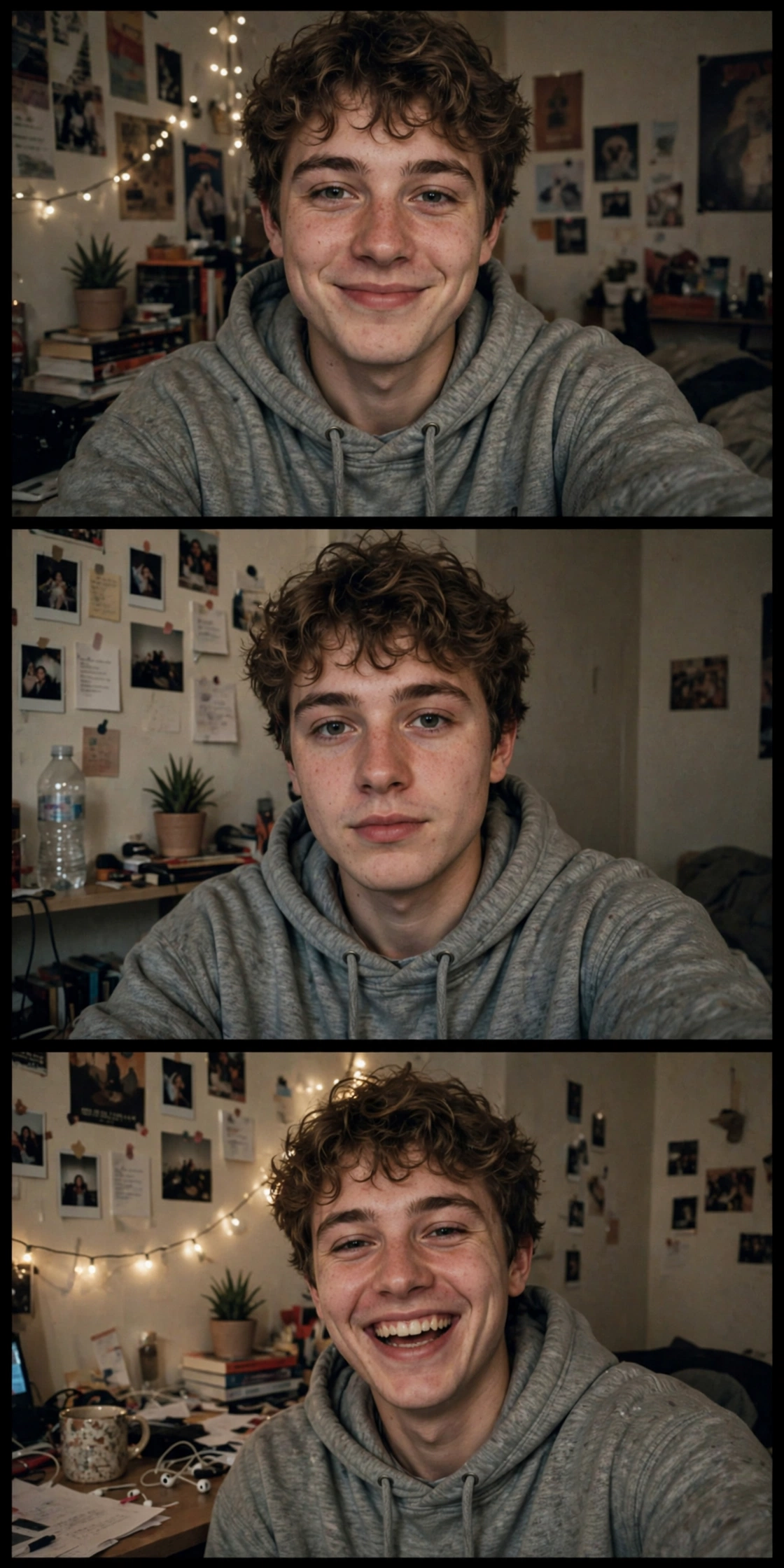 Three-Layer Webcam Collage Prompt