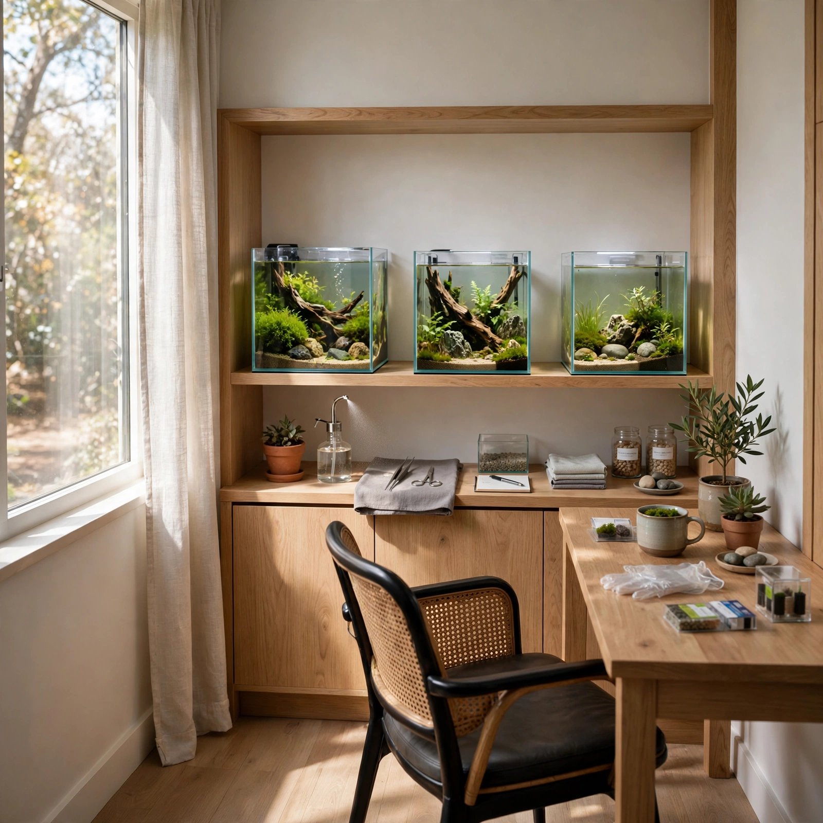 Tiny Aquarium Room