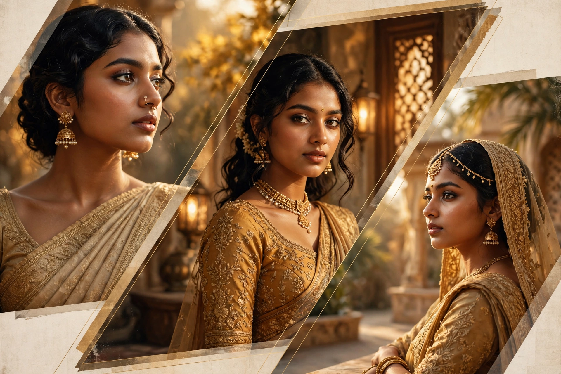 Traditional Beauty Collage