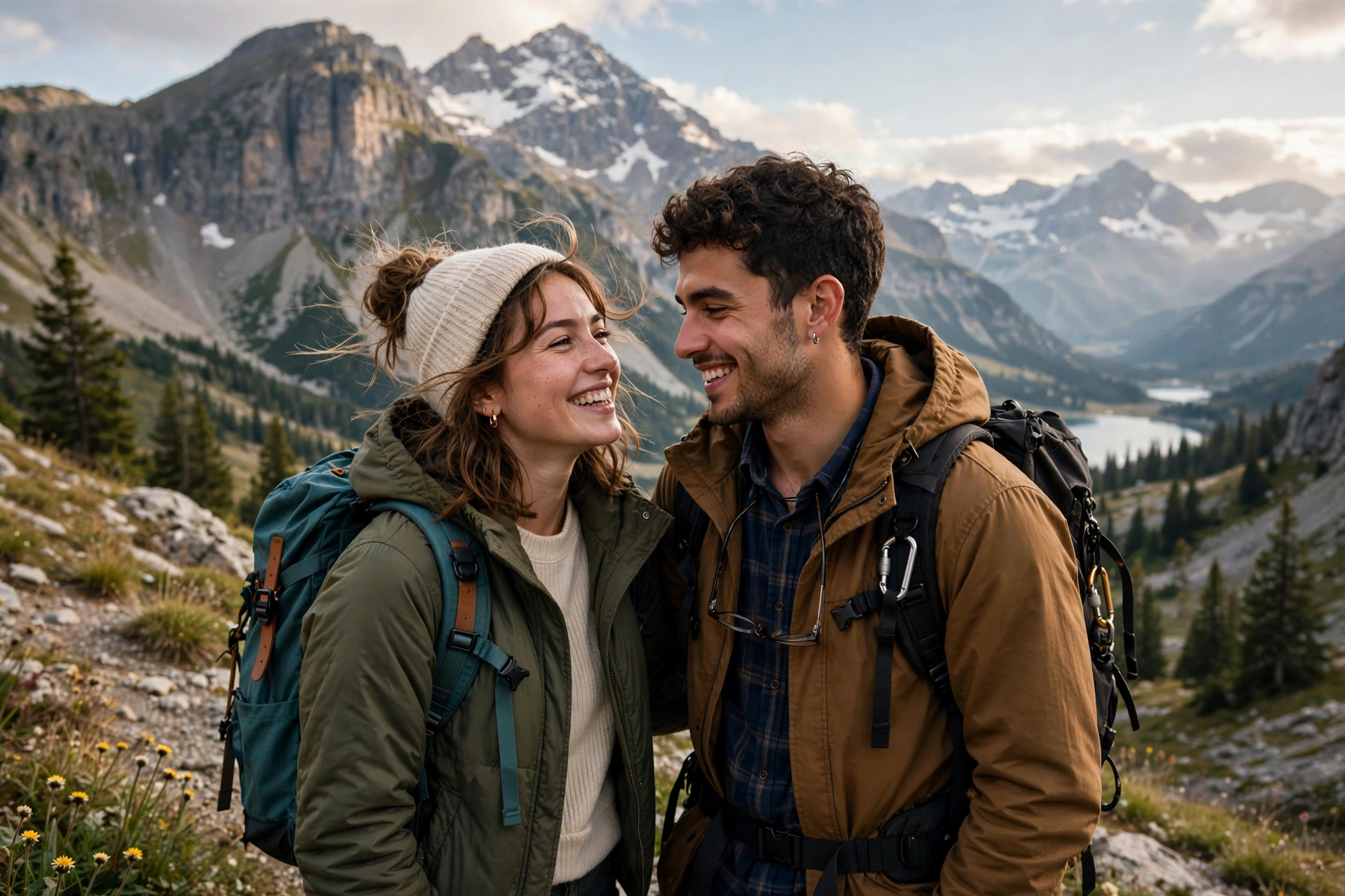 Travel Young Couple Diaries