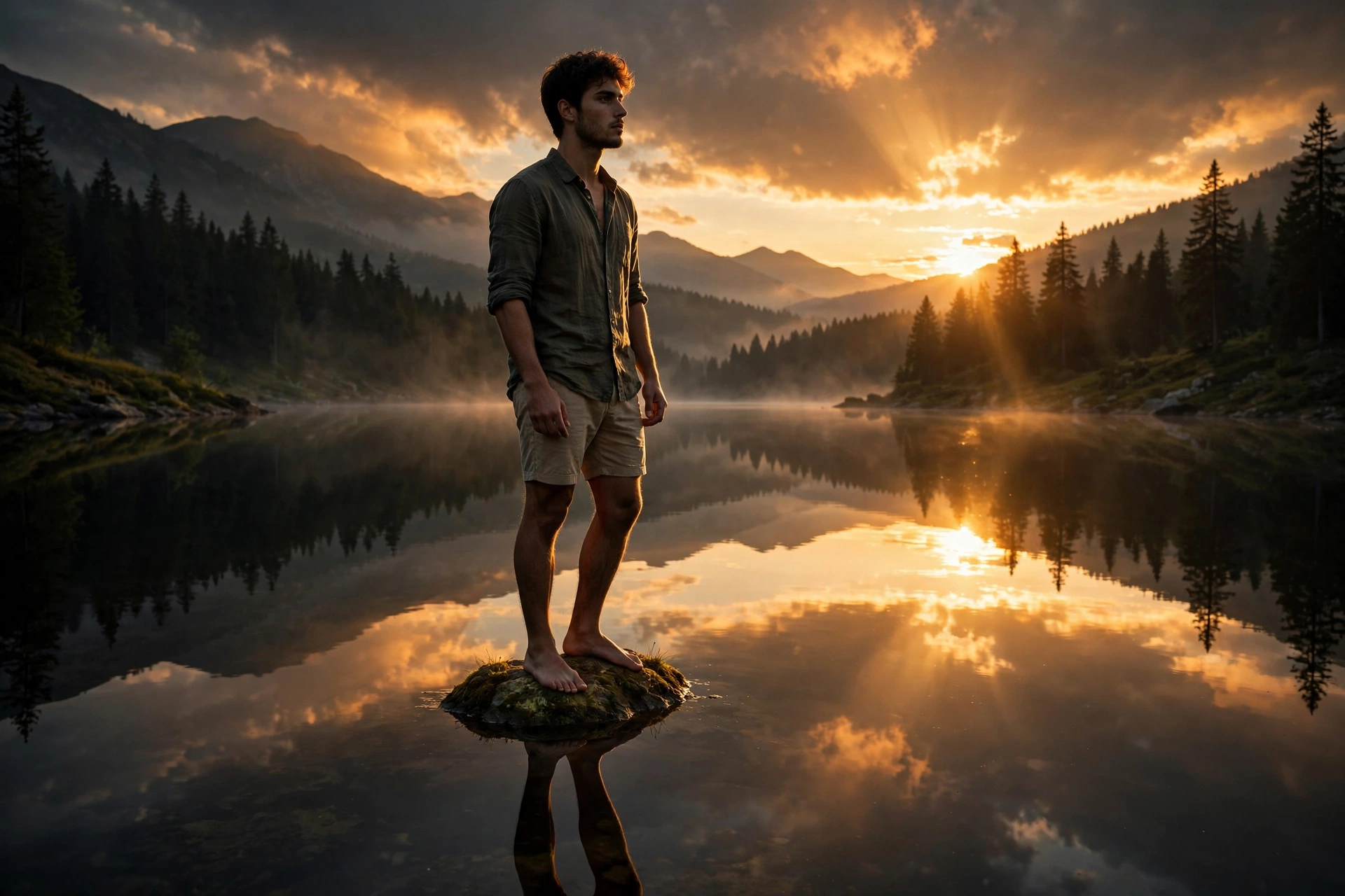 Ultra Realistic Sunset + River Moments