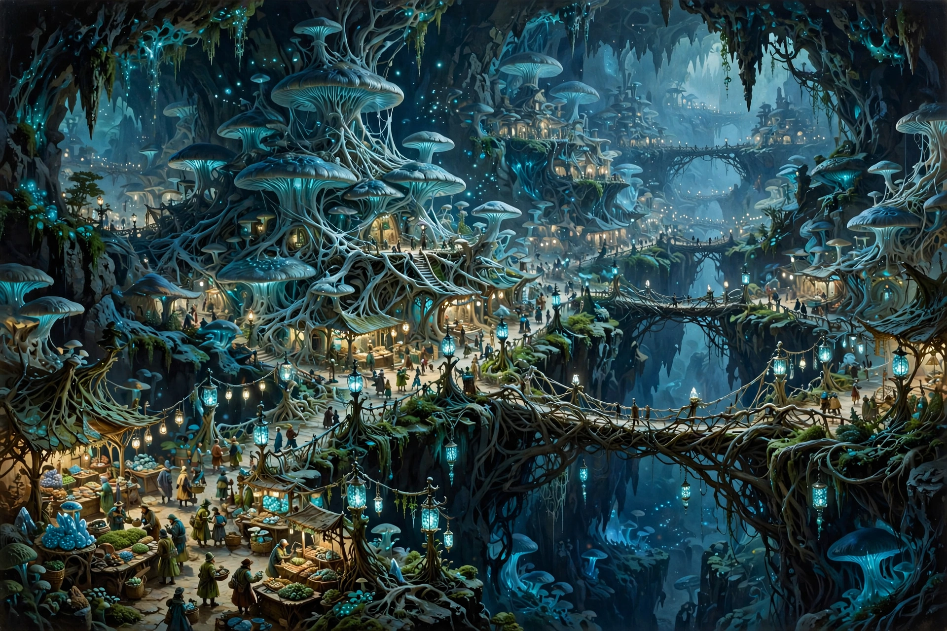 Underroot Mycelium City