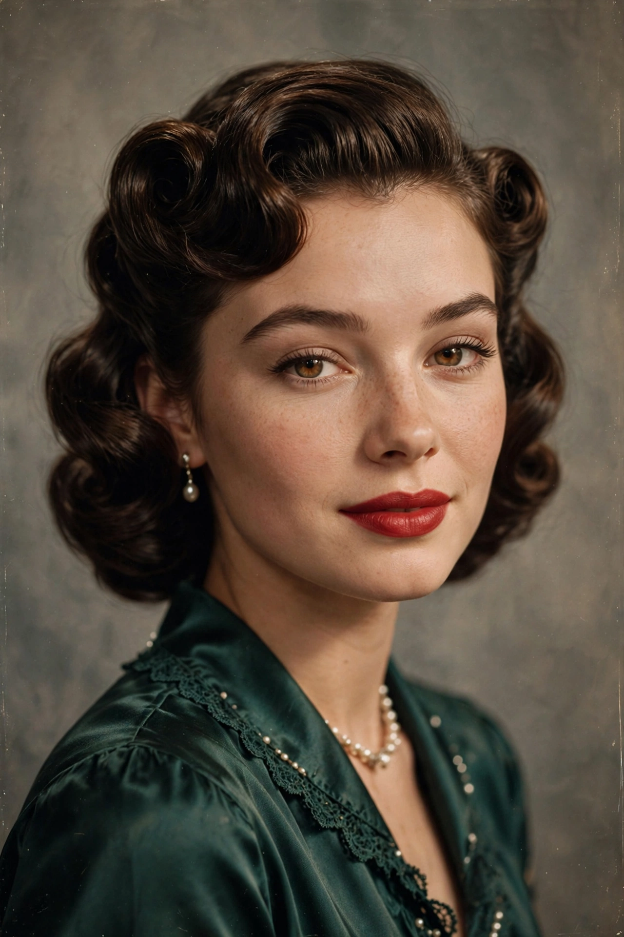 Vintage 1950s Portrait Look