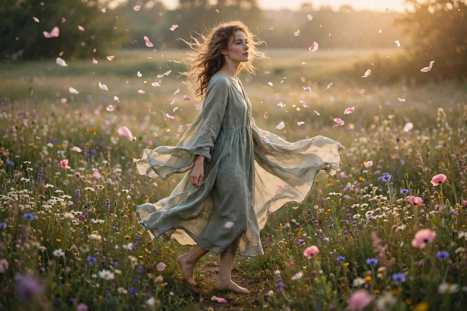 Wildflower Field Wanderer