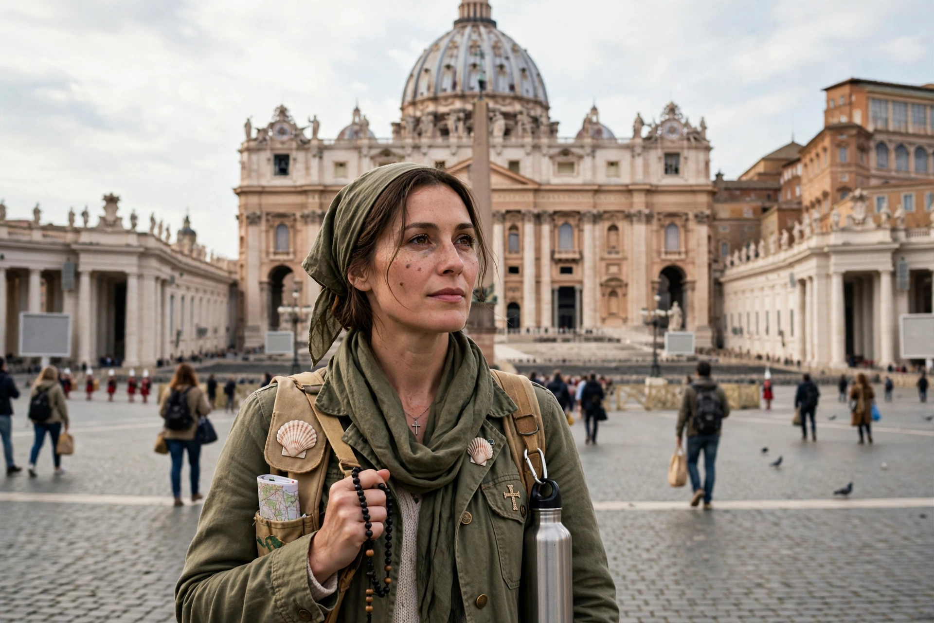 Woman at Vatican