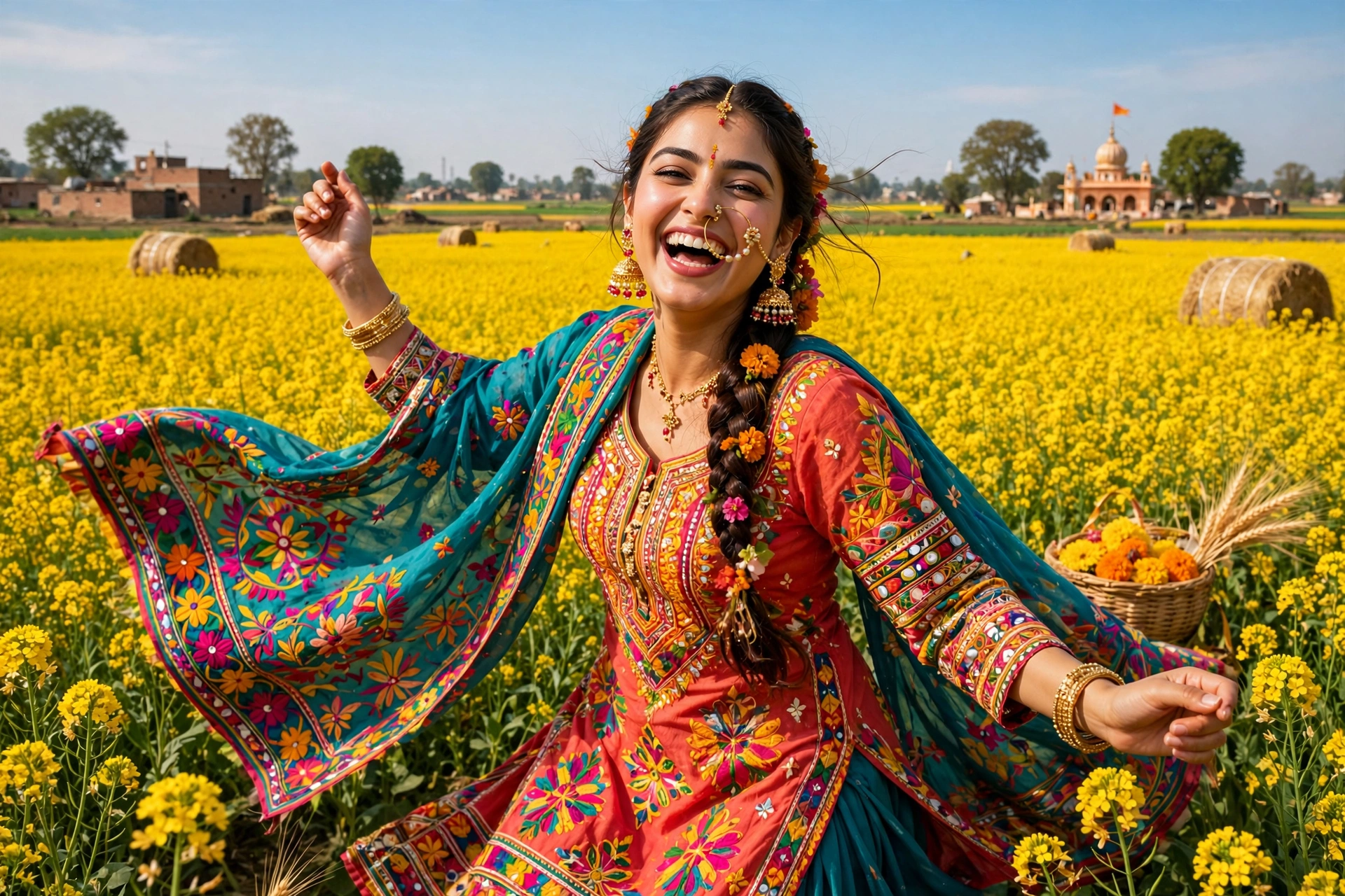 Woman Baisakhi Festival