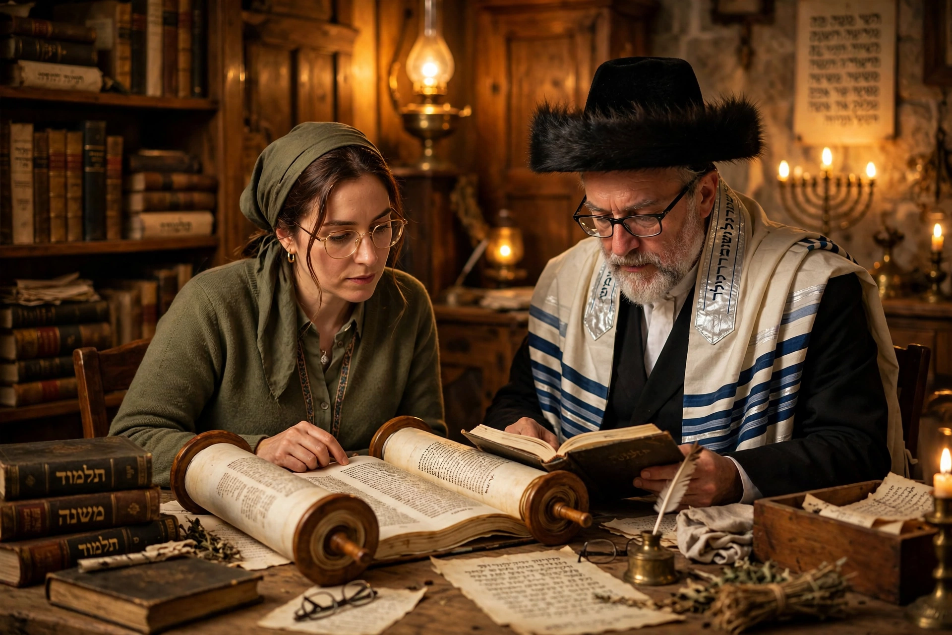 Woman Torah Study