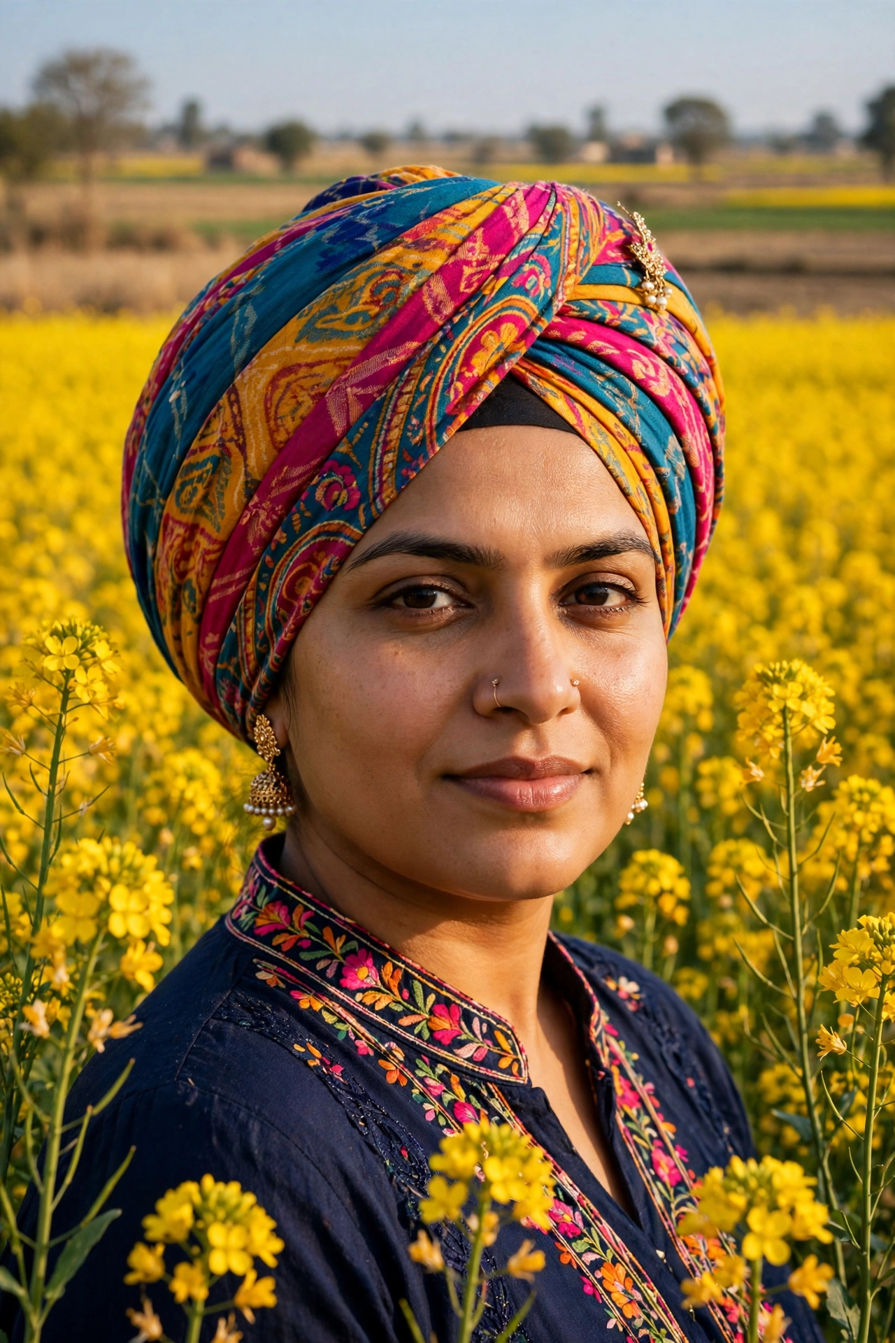 Woman Turban Pride