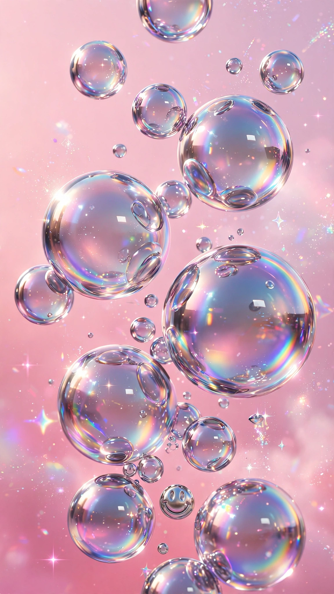 Y2K Chrome Bubble