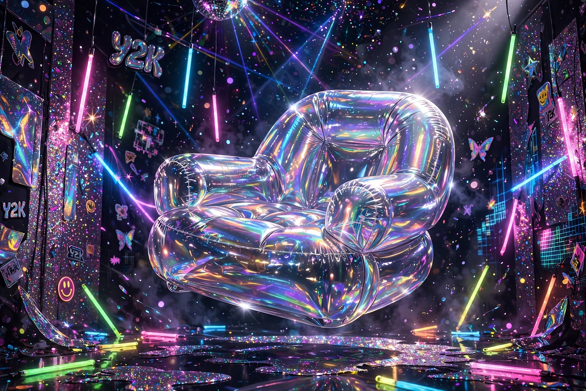 Y2K Rave Glow