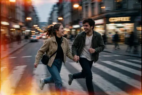 Couple 35mm Motion Blur Street /couple /35mm /motionblur