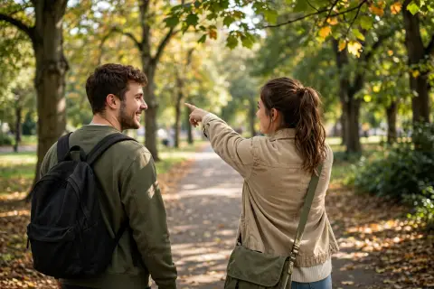 Couple Walking Candid Park /walkingcandidpose /park