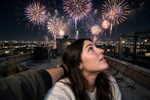 Couple POV Fireworks /couple /pov /fireworks