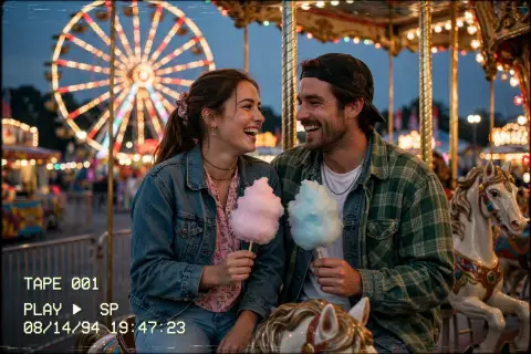 Couple VHS Amusement Park /couple /vhs /amusement