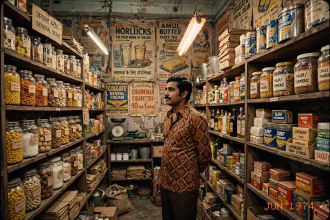 1970s Indian Department Store