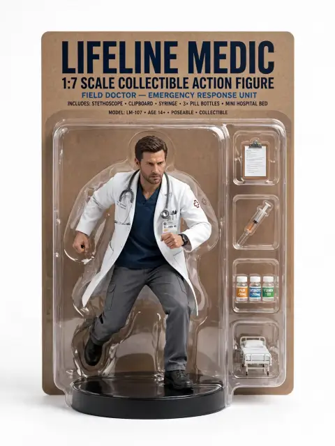 Doctor Medic Figurine Box