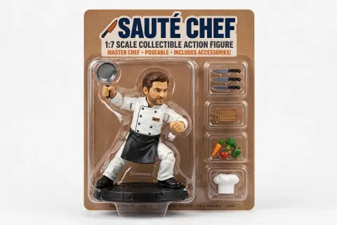 Chef Master Figurine Box