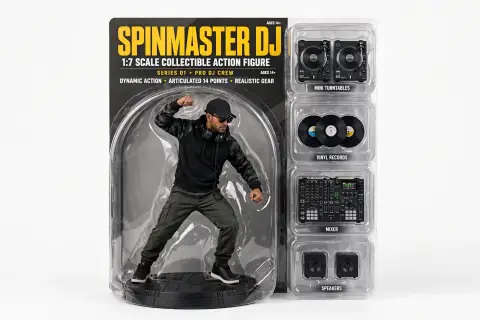 DJ Music Figurine Box