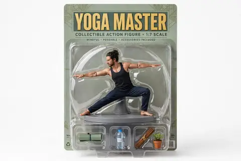 Yoga Guru Figurine Box