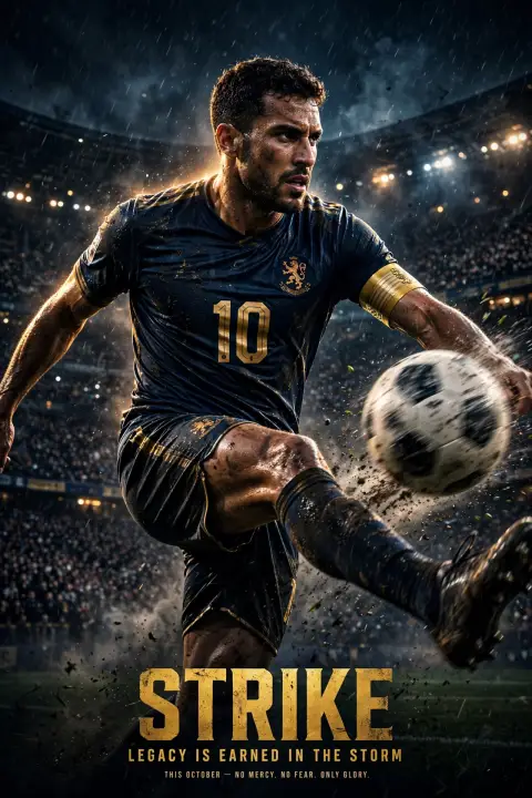 Football Hero Poster