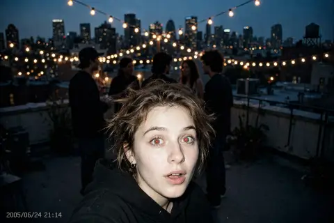 Retro Flash Rooftop Party