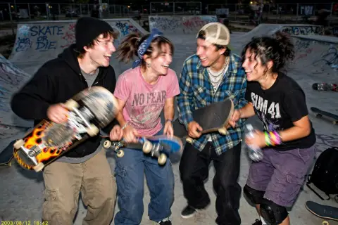 Retro Flash Skate Park