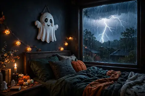 AI Video Ghostface Window