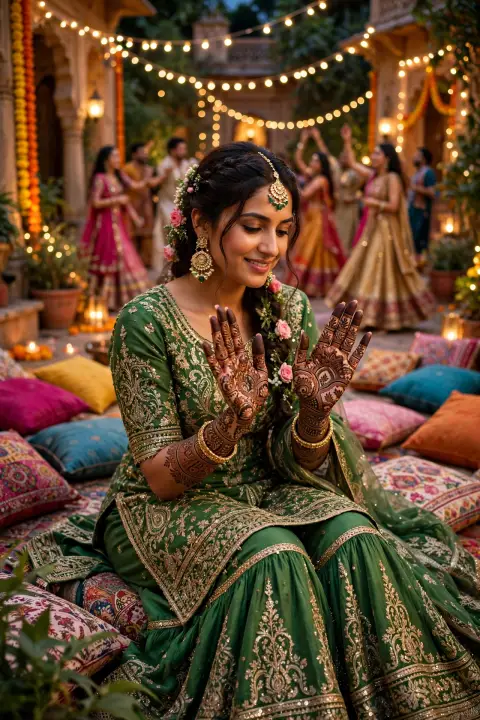 Mehndi Ceremony Bride