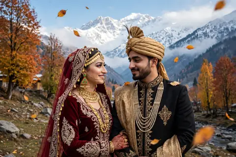 Kashmiri Wedding Phiran