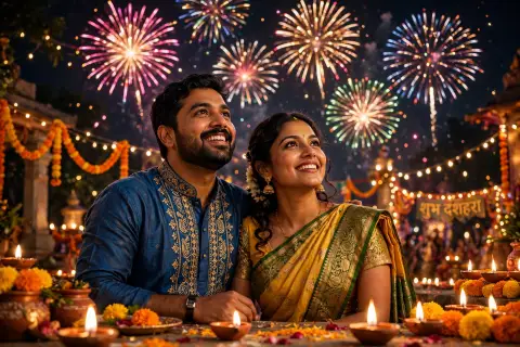 Ravan Dahan Couple
