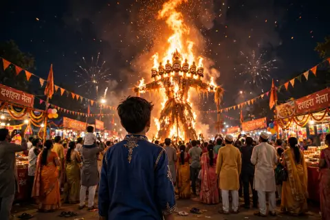 Boy at Ravan Dahan