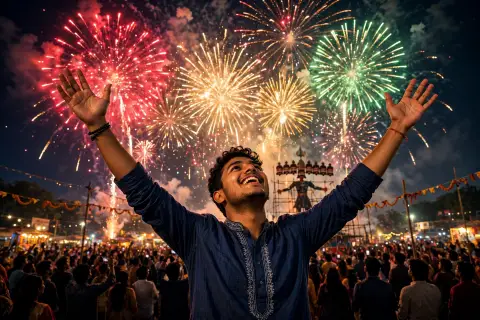 Vijayadashami Fireworks