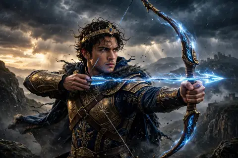 Heroic Bow Pose