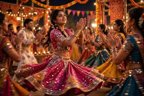 Garba Circle Dance