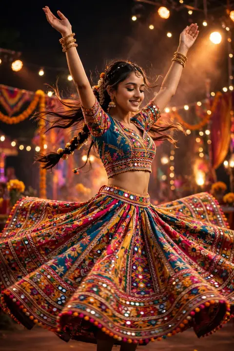 Chaniya Choli Twirl