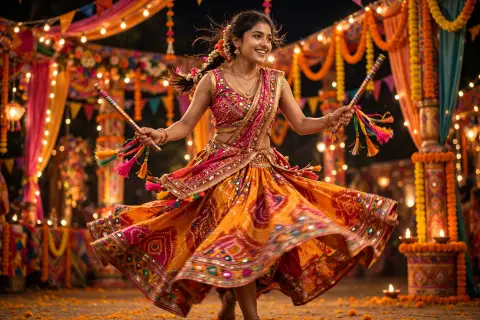 Tracking Shot Garba