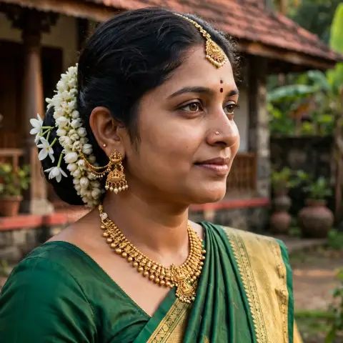 Malaril Malare Traditional Look