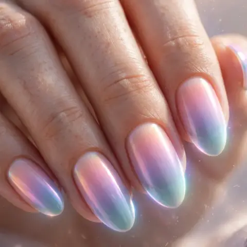 Aura Gradient Nails